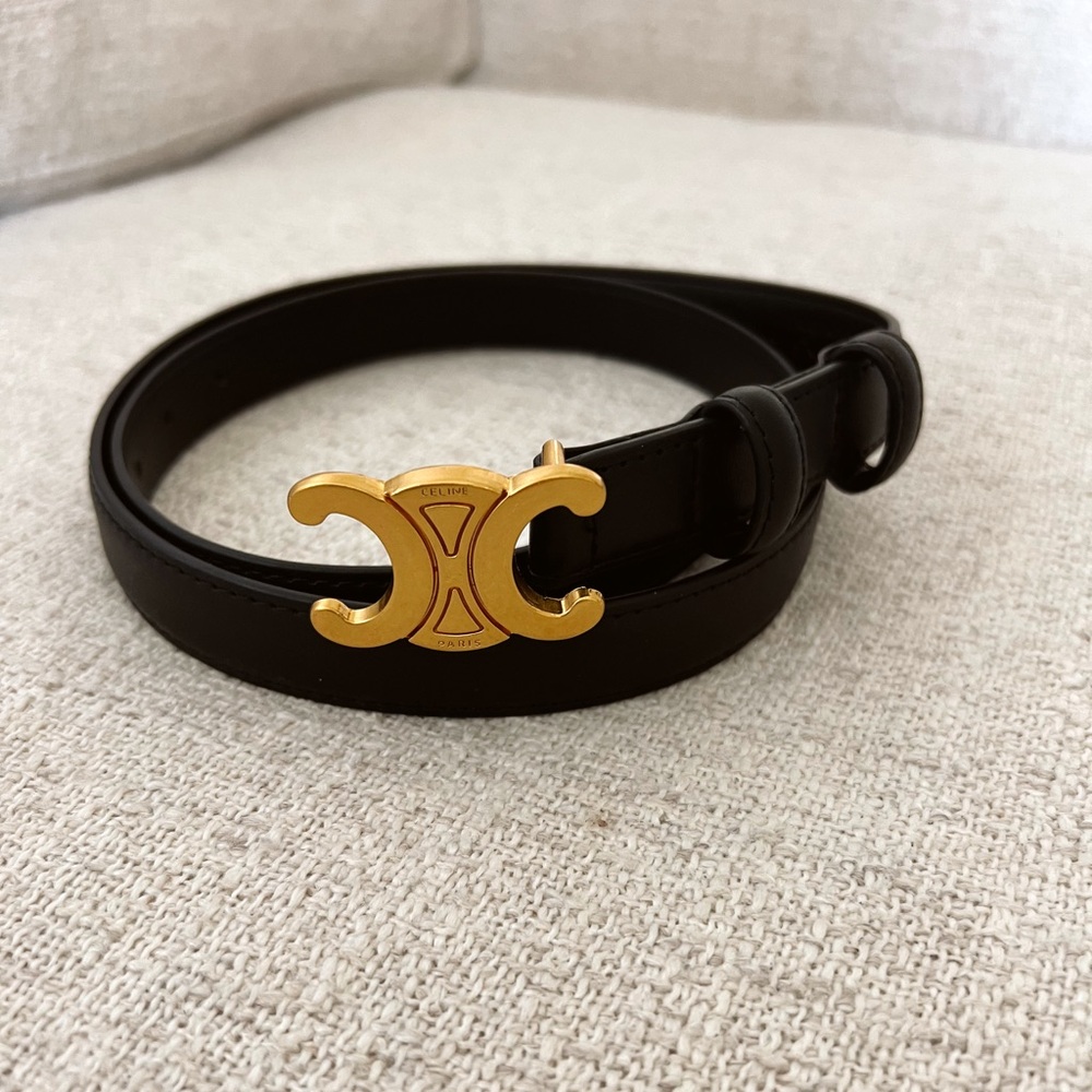 Gold buckle belt | NEW